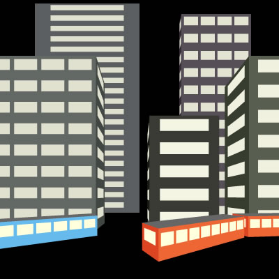 City Trains (都市と電車)