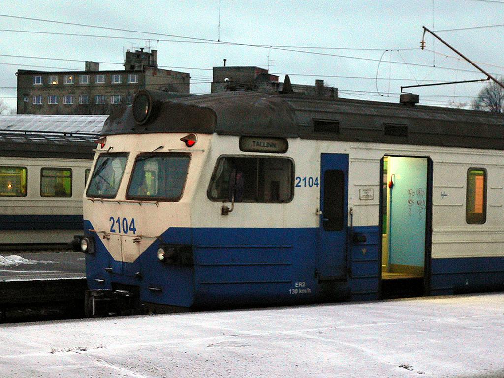 エストニアの鉄道 / Estonian Trains in Tallinn 2