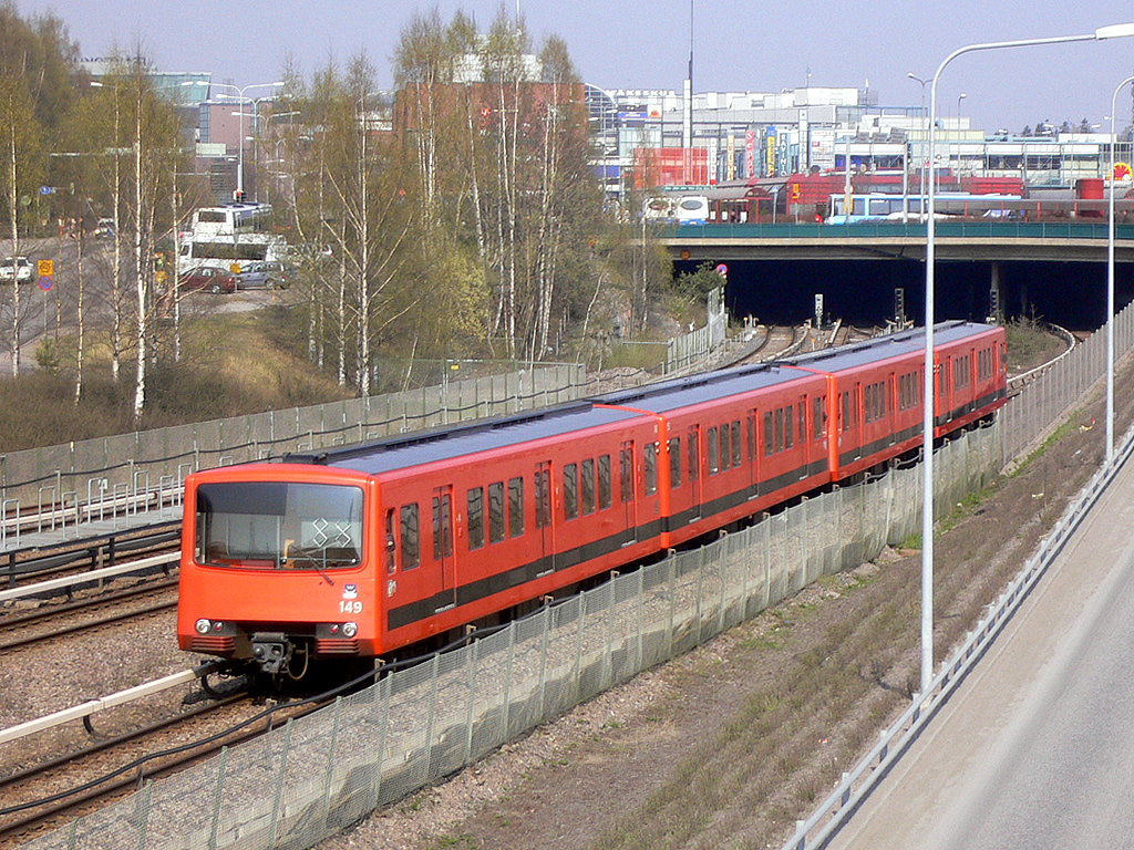 ヘルシンキ地下鉄 M100系 / Metro EMU M100 2