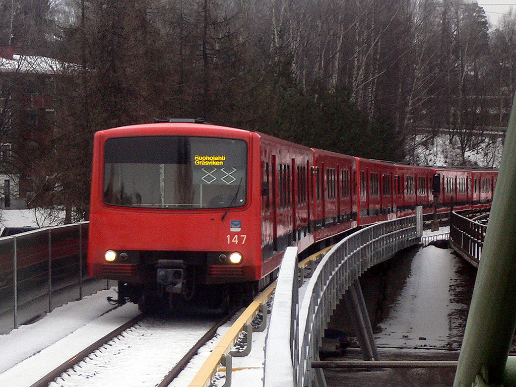 ヘルシンキ地下鉄 M100系 / Metro EMU M100 7