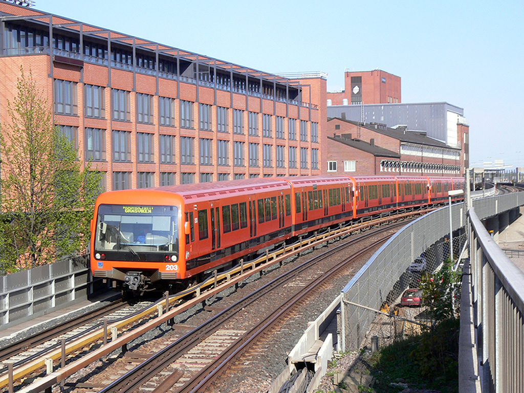 ヘルシンキ地下鉄 M200系 / Metro EMU M200 2