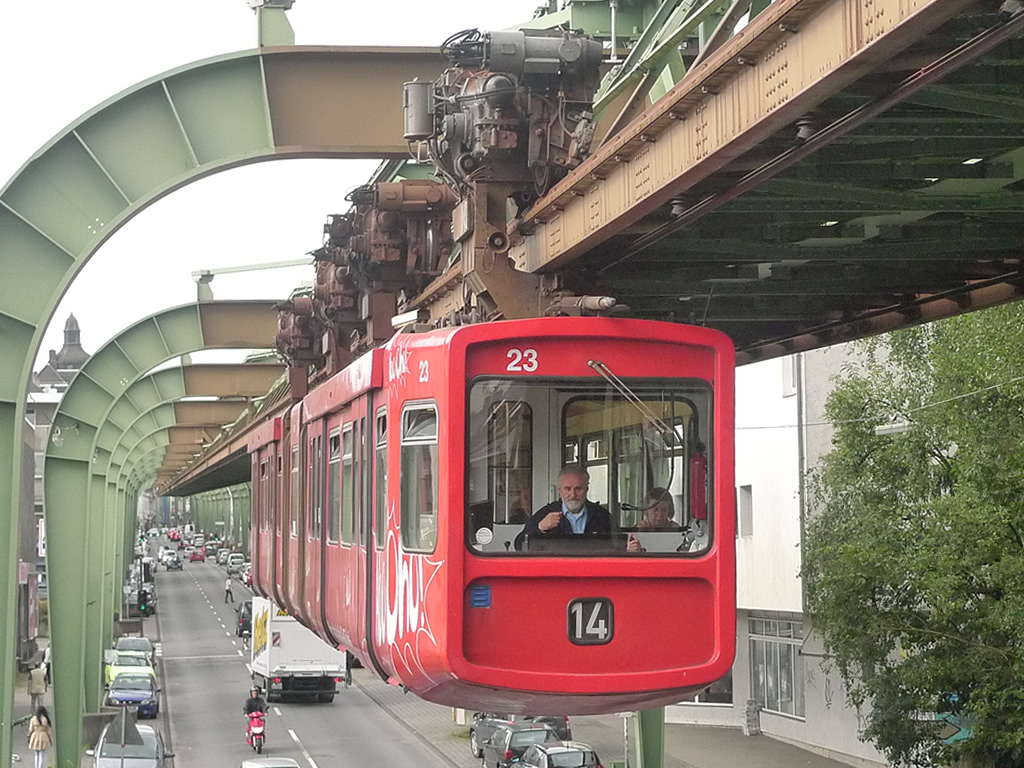 ヴッパータールのモノレール / Wuppertal Monorail 4