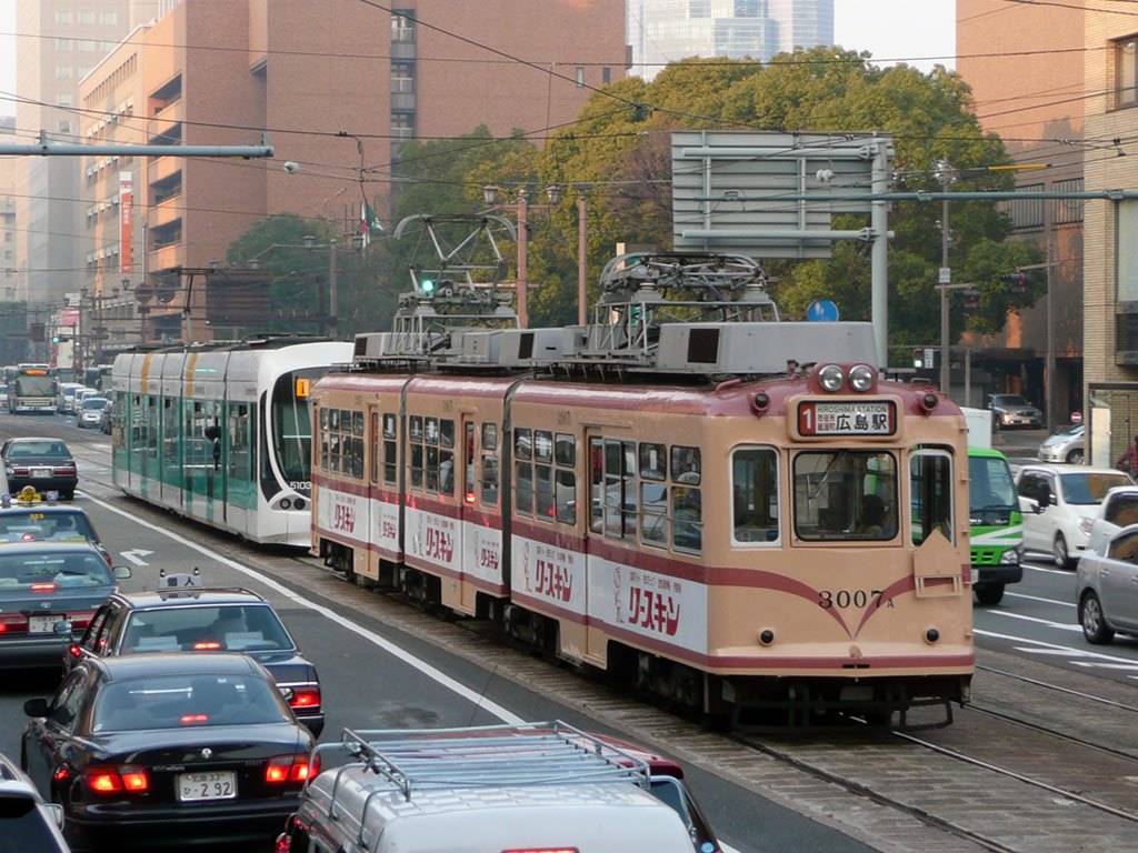 広島電鉄 連接車
