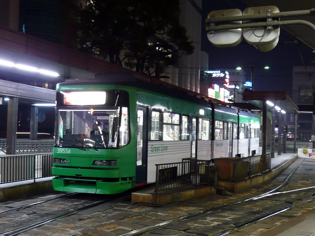 広島電鉄 連接車 / Hiroden Series 3000 6