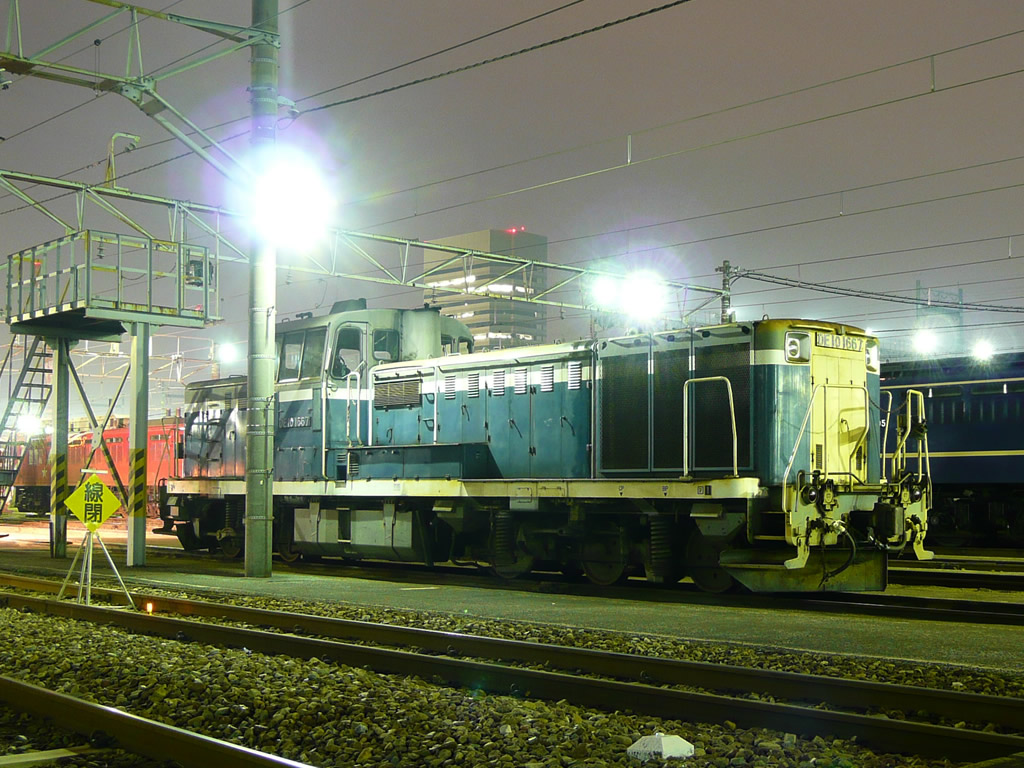 夜の田端機関区 / JR Locomotives in Tabata Depot 5