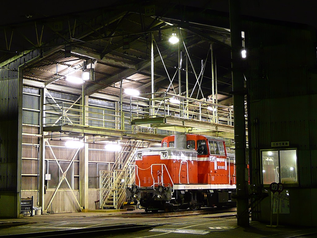 夜の田端機関区 / JR Locomotives in Tabata Depot 6