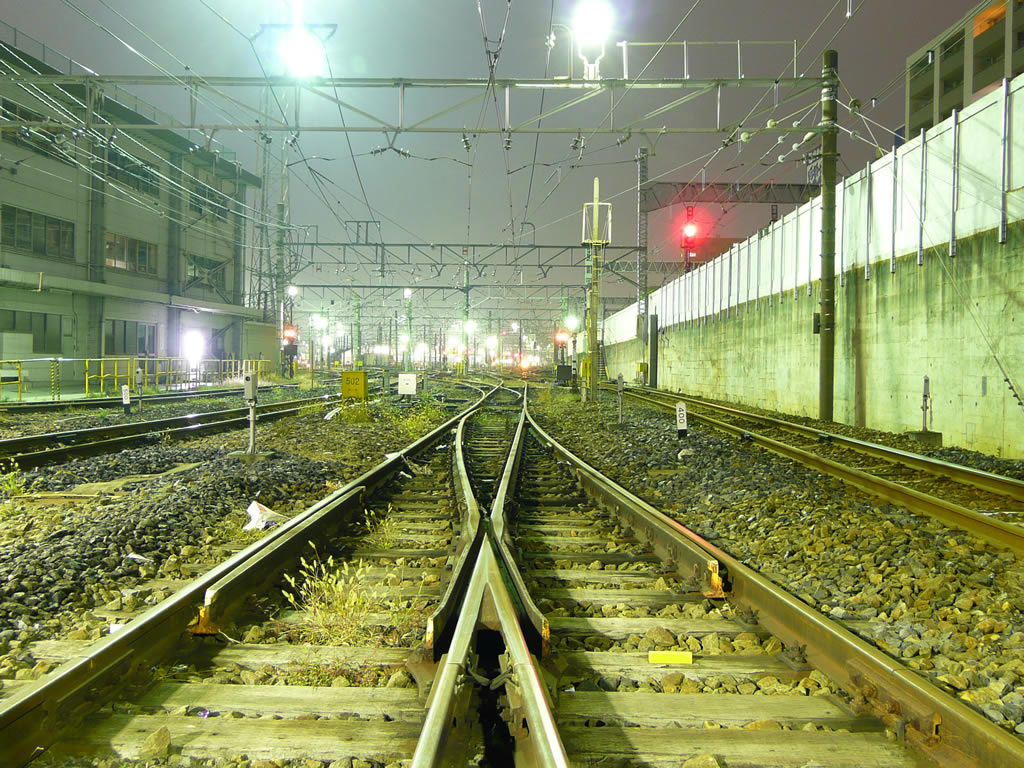 夜の田端機関区 / JR Locomotives in Tabata Depot 7