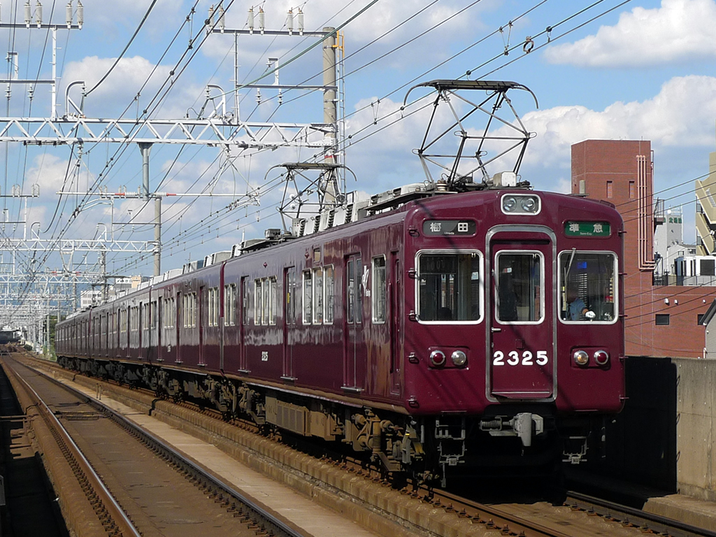 阪急 2300系 表示幕車