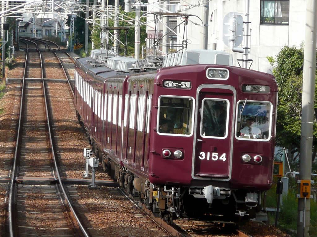 阪急3100系 表示幕車