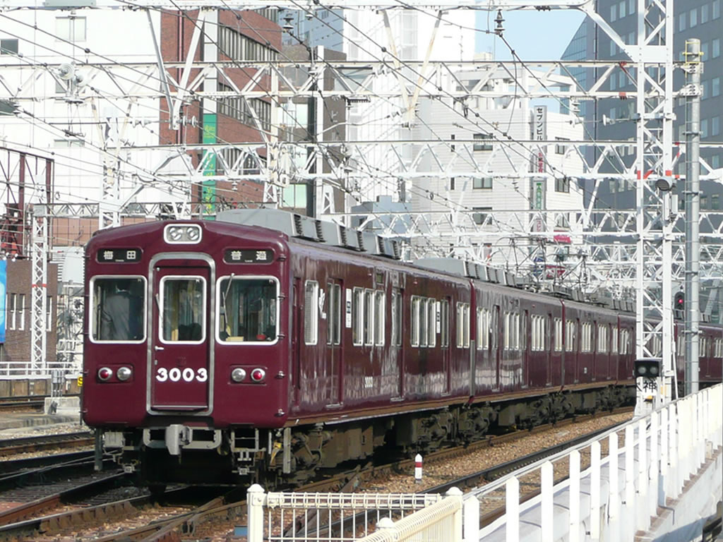 阪急3100系 表示幕車 / Hankyu EMU 3100 3