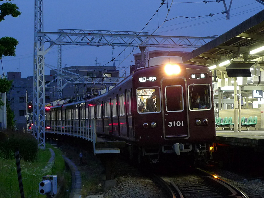 阪急3100系 表示幕車 / Hankyu EMU 3100 7
