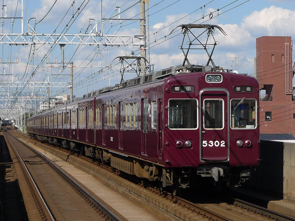 阪急 5300系 表示幕車