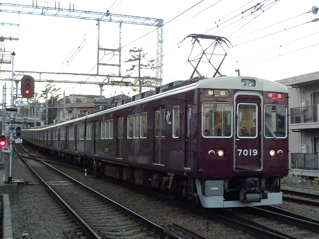 阪急7000系 / Hankyu EMU 7000 9
