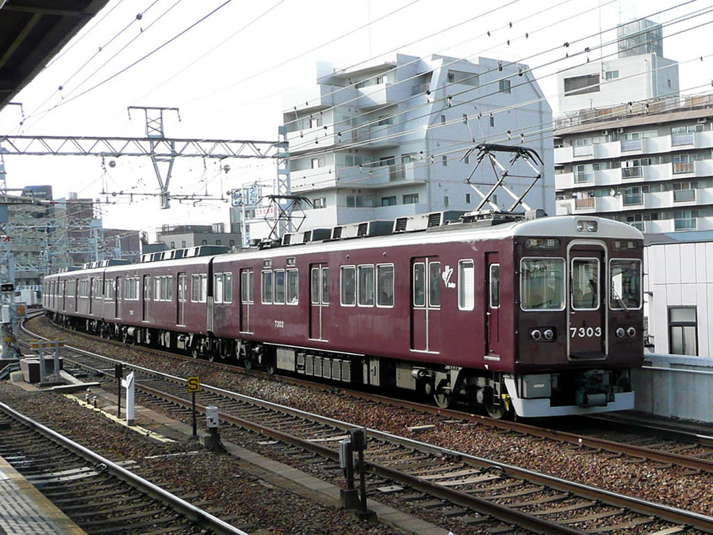 阪急 7300系 / Hankyu EMU 7300 6