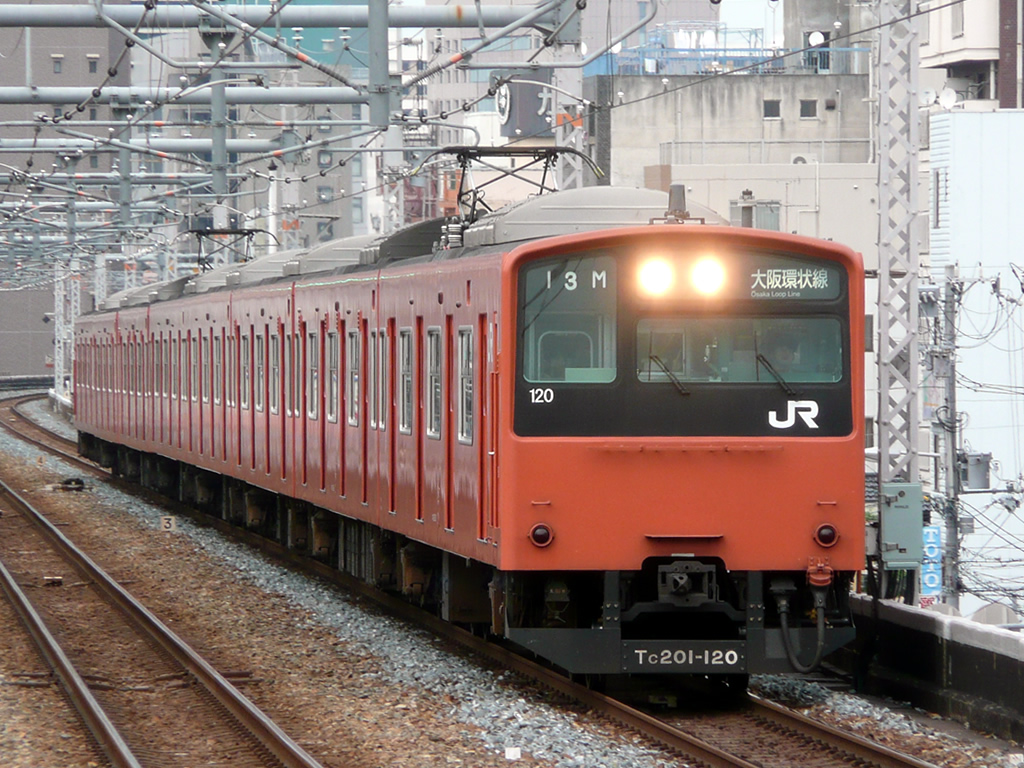 201系 大阪環状線 / JNR EMU 201, Kanjo Line 5
