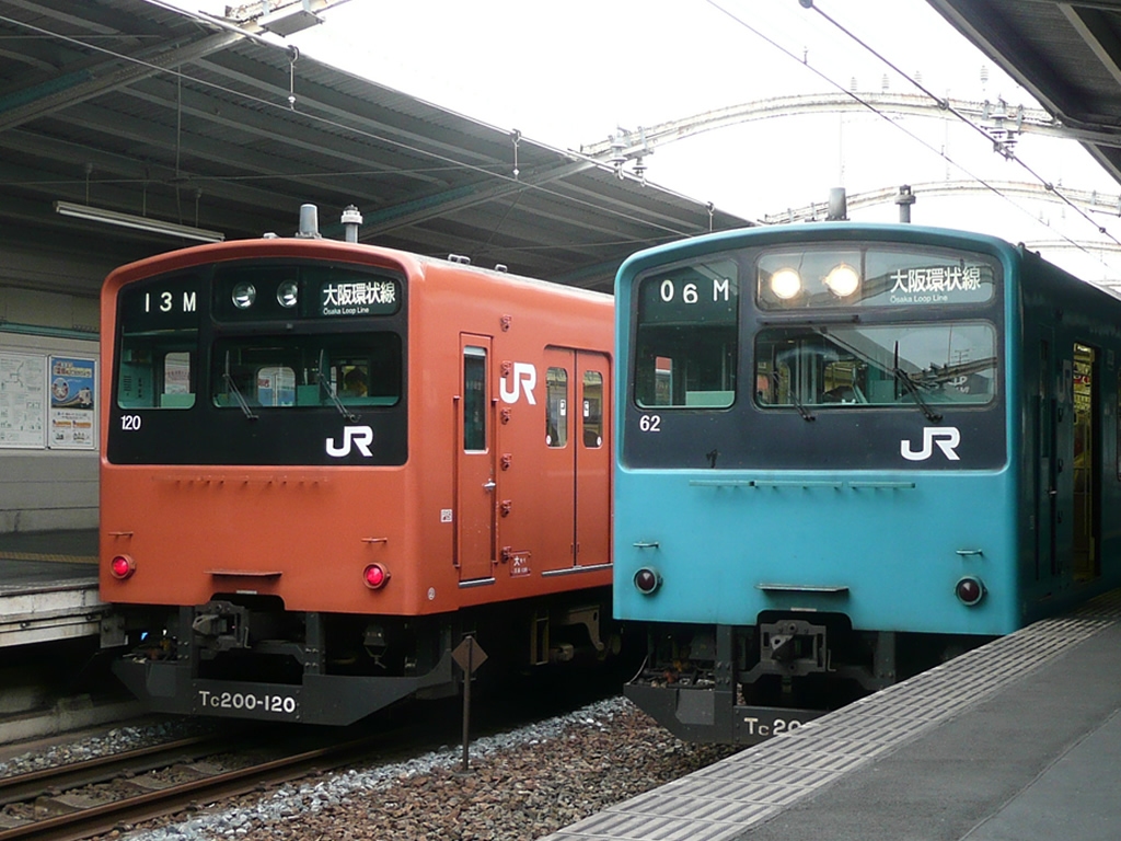 201系 大阪環状線 / JNR EMU 201, Kanjo Line 6