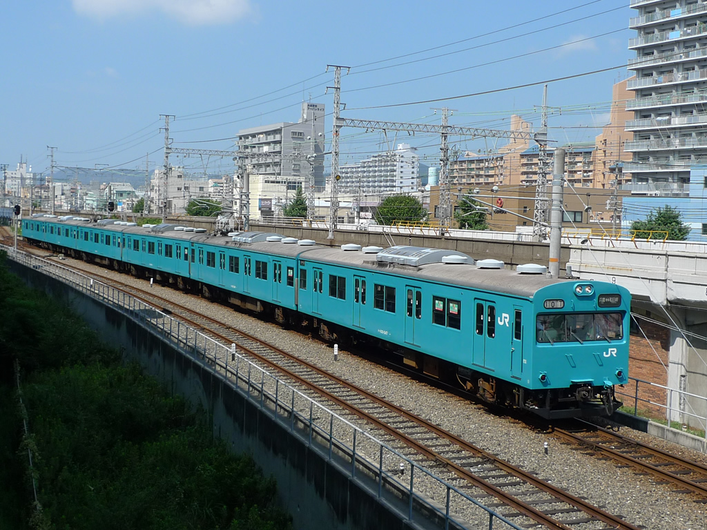 和田岬線・103系、207系 / Wadamisaki Line, EMU 103, 207 3
