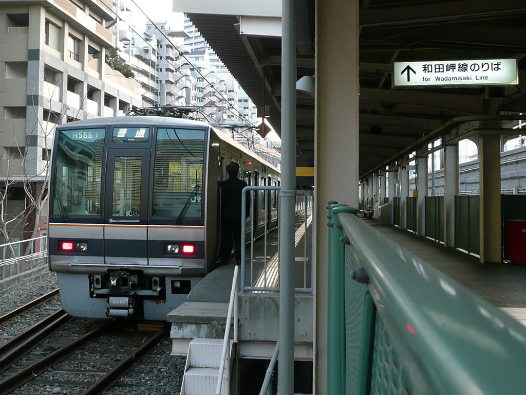 和田岬線・103系、207系 / Wadamisaki Line, EMU 103, 207 6