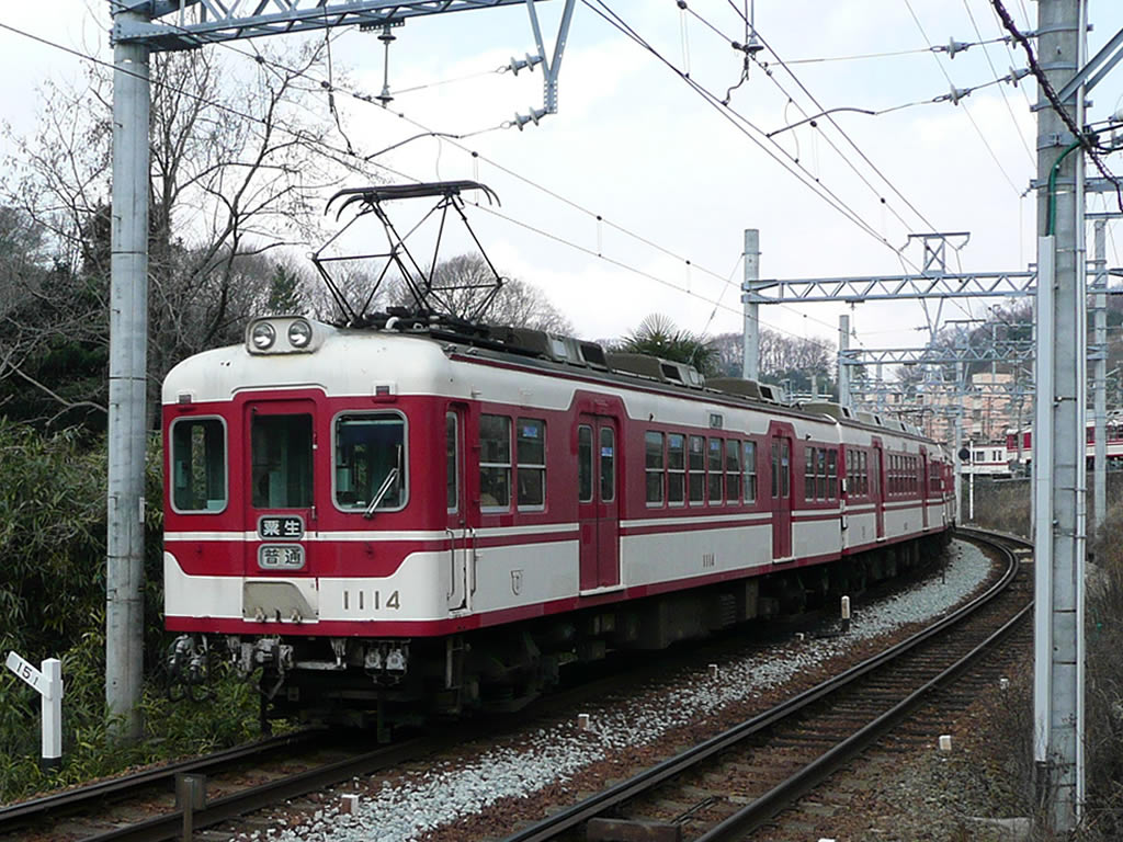 神鉄1000系二扉車 / Shintetsu Series 1100 3