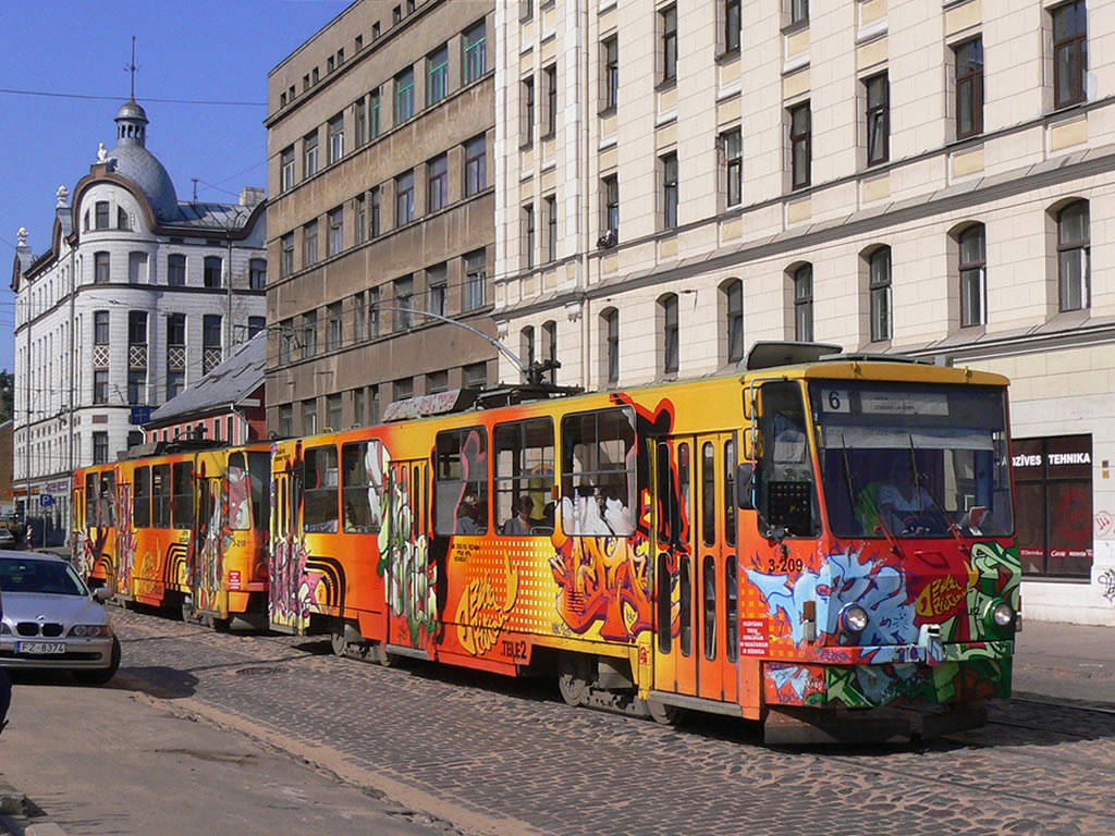 リガ・タトラカー T6B5 / Riga Tatra T6B5 2