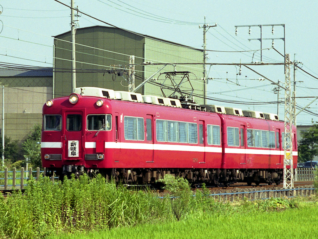 名鉄7700系・7000系 白帯車 / EMU 7700, 7000 2
