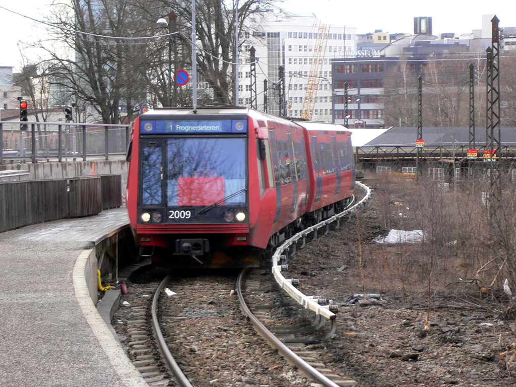 オスロ地下鉄 1号線 / Oslo T-Bane Line 1 4