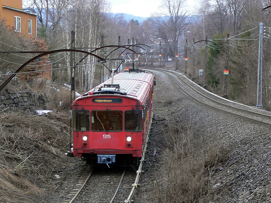 オスロ地下鉄 1号線 / Oslo T-Bane Line 1 6