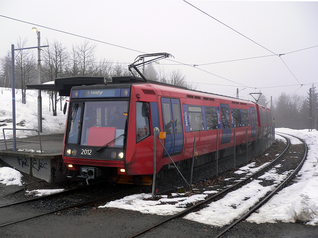 オスロ地下鉄 1号線 / Oslo T-Bane Line 1 8