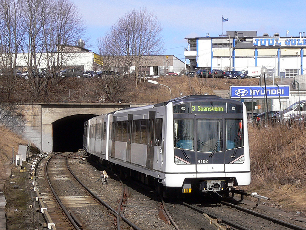 オスロ地下鉄3000系 / T-Bane Series 3000 1