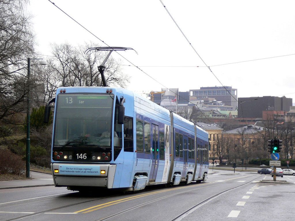 オスロのトラム (Trikk) / Trikk (Tram) in Oslo 1