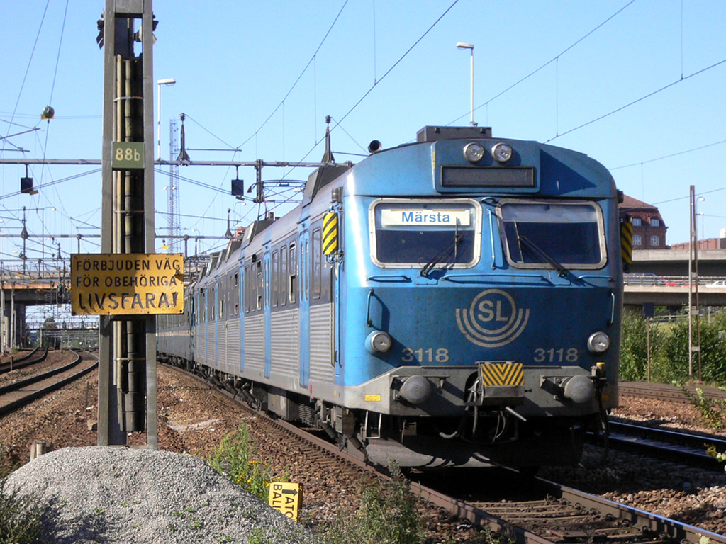 SL X10 通勤形電車 / SL EMU X10 in Stockholm 7