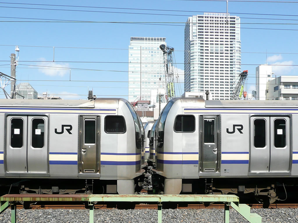 E217系 / Every train set contains two double-decker special stock called `Green Car'. It provides better accomodation, requring extra charges. 15
