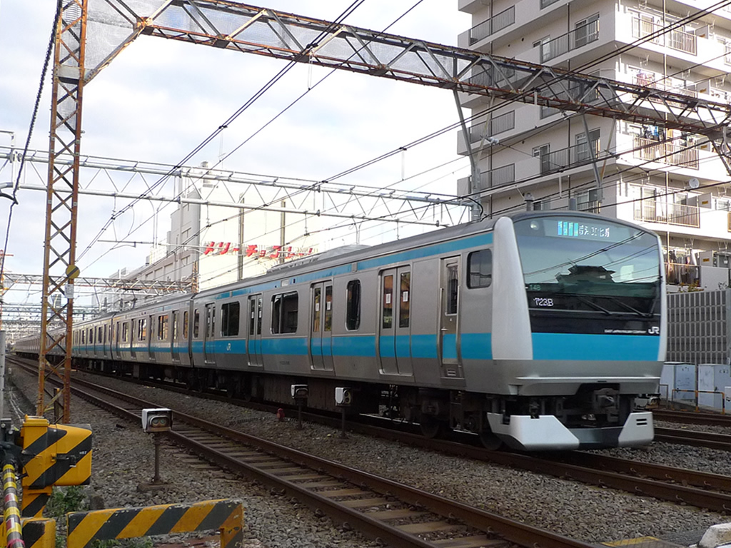 京浜東北線 E233系: funini.com / EMU E233, Keihin-Tohoku: funini.com 5