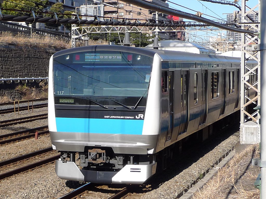 京浜東北線 E233系: funini.com / EMU E233, Keihin-Tohoku: funini.com 6