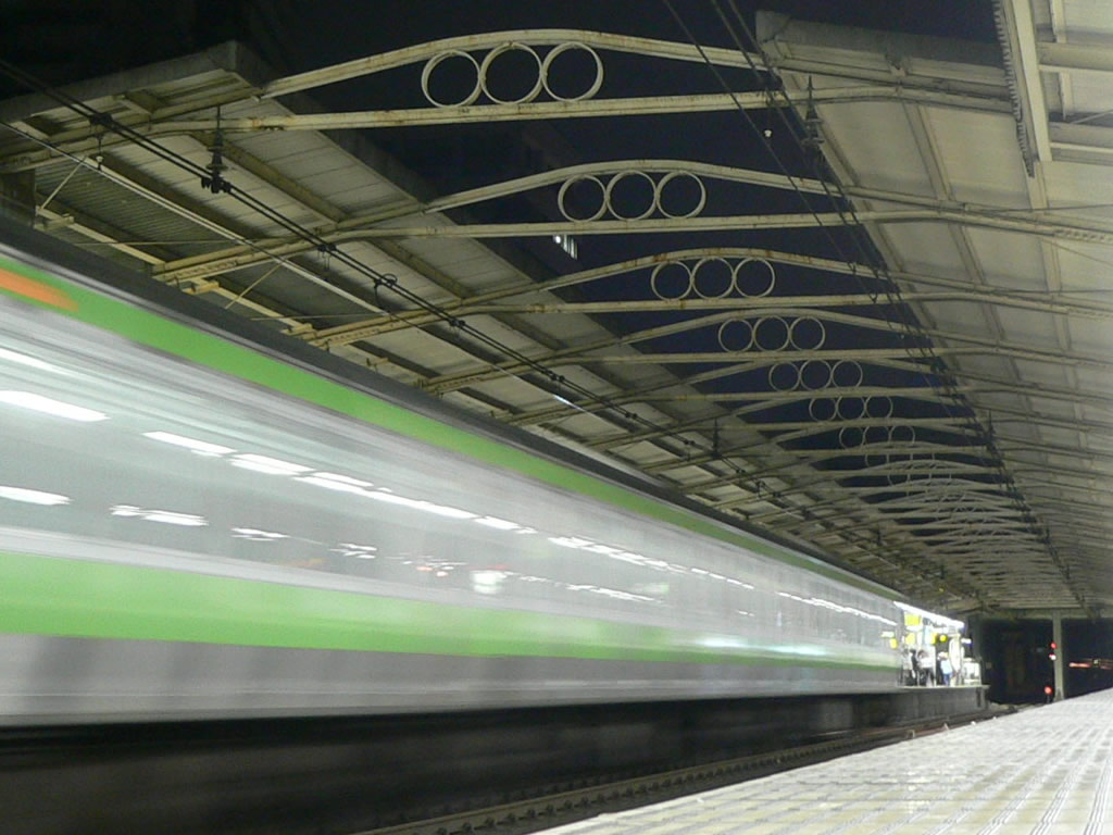 省線電車のプラットホーム / Old Platforms in Tokyo 2