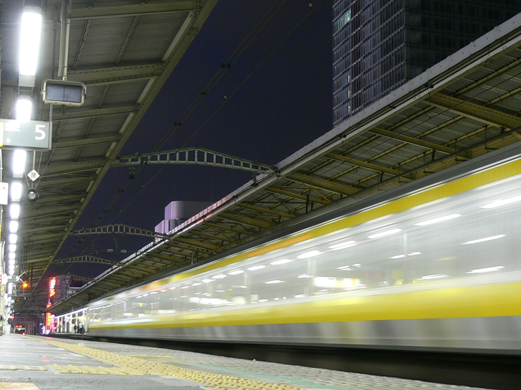 省線電車のプラットホーム / Old Platforms in Tokyo 5