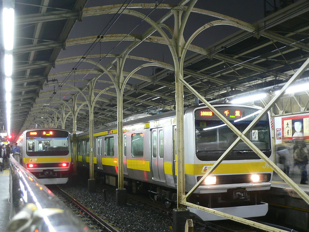 省線電車のプラットホーム / Old Platforms in Tokyo 6