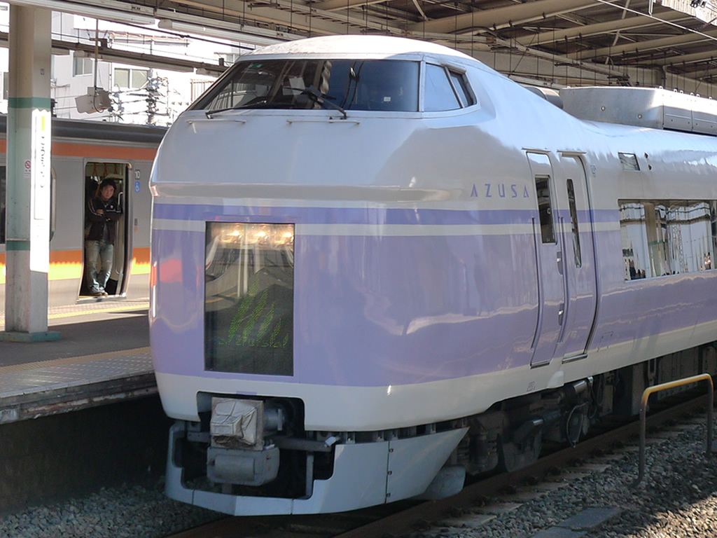 E351系 スーパーあずさ / EMU E351 Super Azusa 3