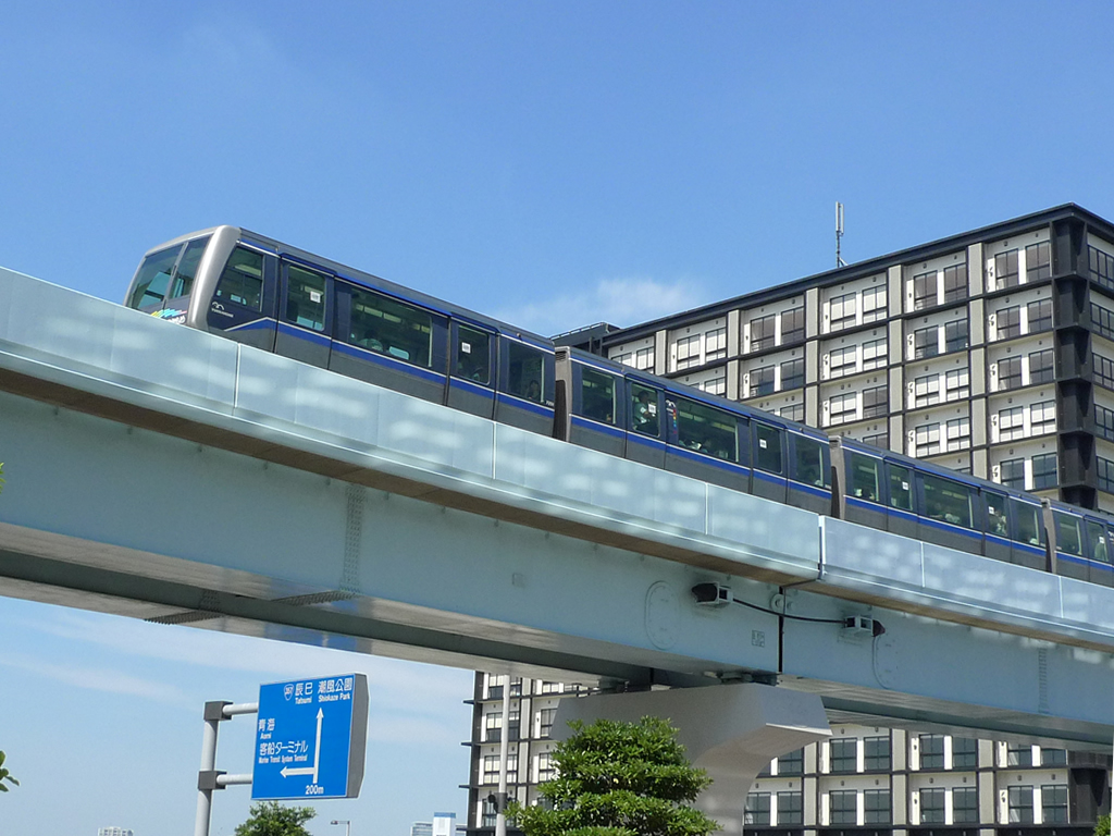 お台場とゆりかもめ