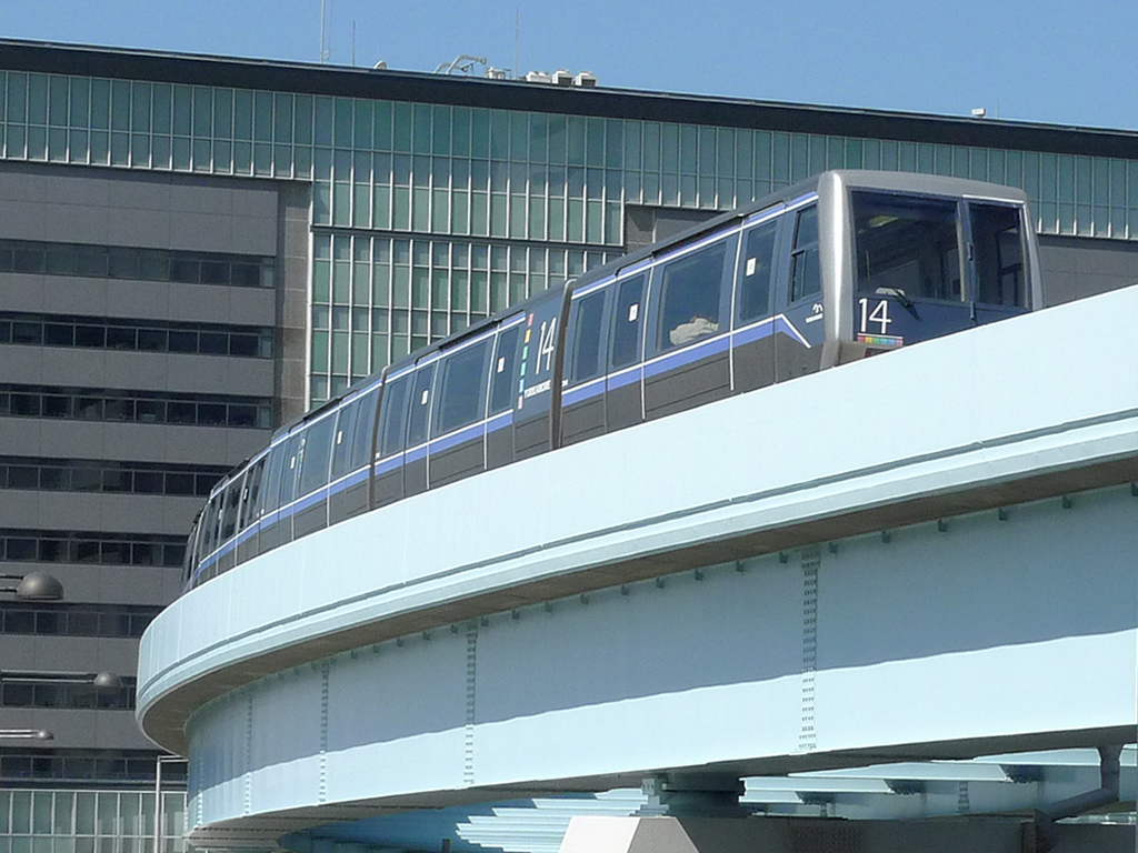 お台場とゆりかもめ / Yurikamome in Odaiba 2