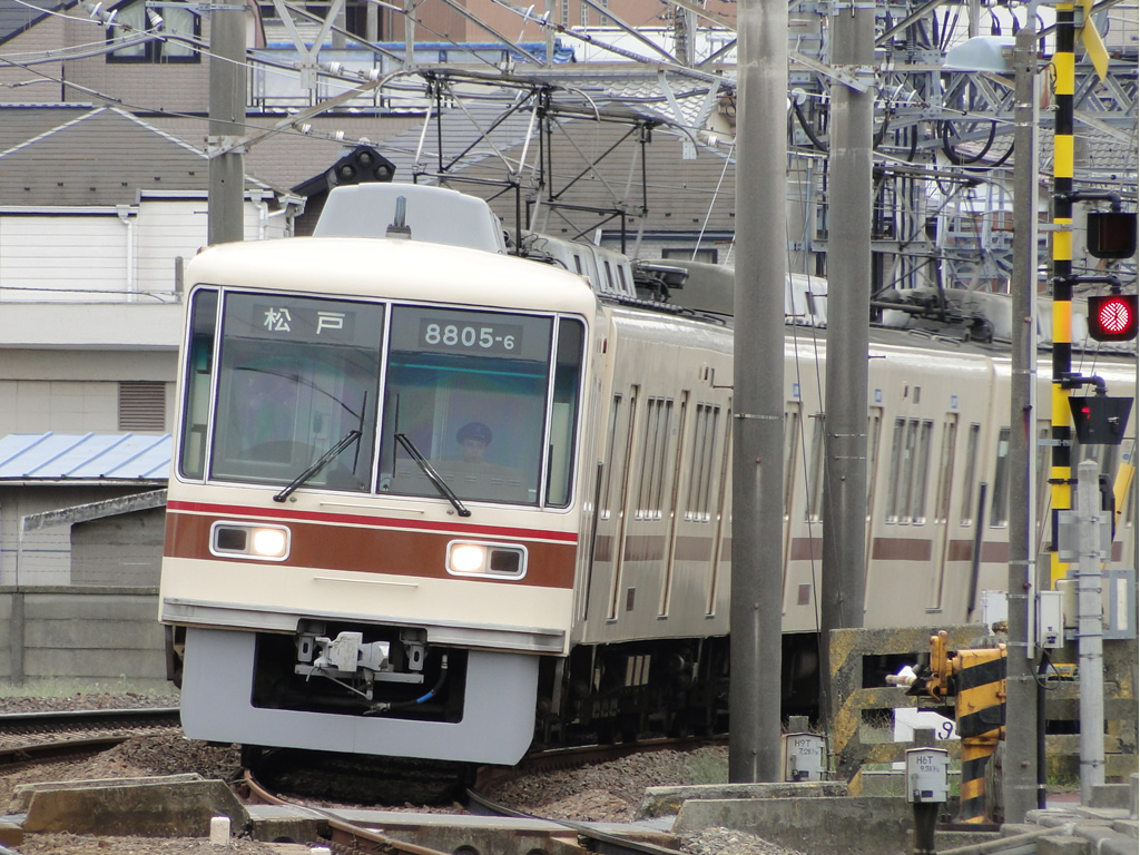 新京成8800形旧帯 / Shin-Keisei EMU 8800 7