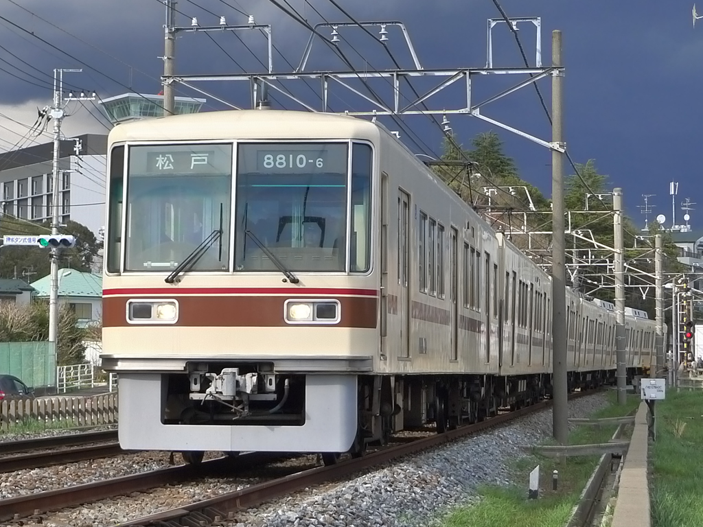 新京成8800形旧帯 / Shin-Keisei EMU 8800 9