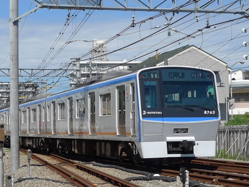 相鉄8000系 新塗装 / EMU 8000 (New outfit) 2