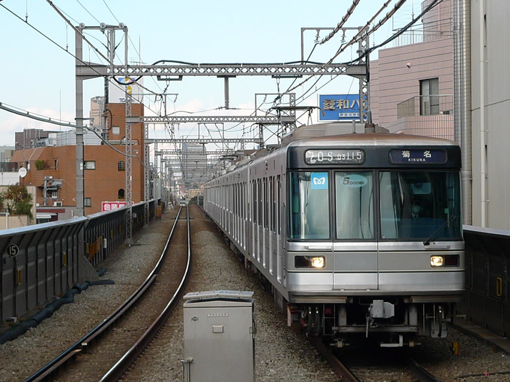 東横線・日比谷線直通 / Toyoko and Hibiya Line 4