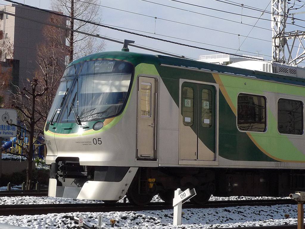 雪の日の池上線 / Snoway Ikegami Line 3