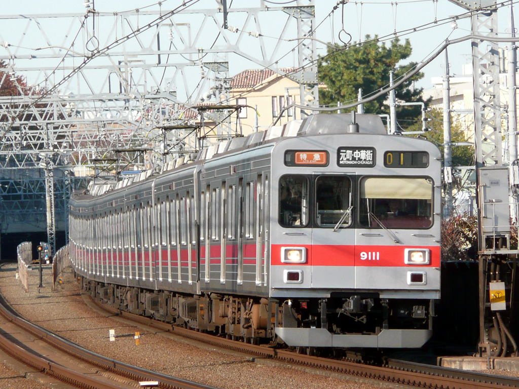 東急9000系, 東横線