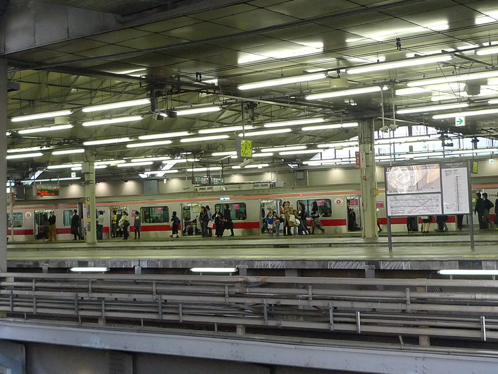 東急東横線 渋谷駅付近 / Tokyu Shibuya Station 2