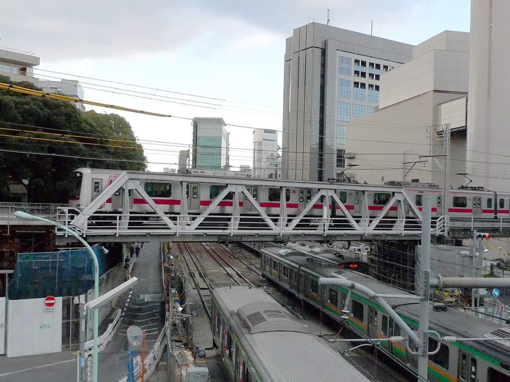 東急東横線 渋谷駅付近 / Tokyu Shibuya Station 8