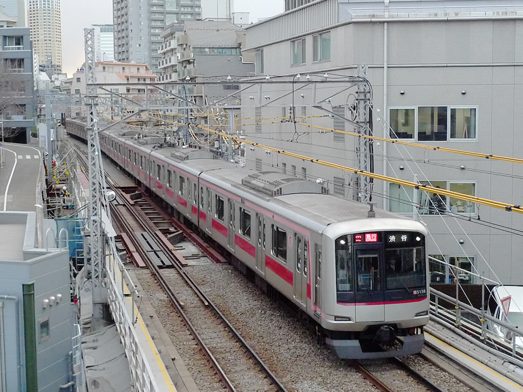 東急東横線 渋谷駅付近 / Tokyu Shibuya Station 11